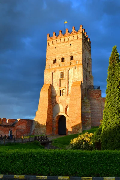 Castillo Antiguo Europa Del Este Ciudad Ucraniana Lutsk —  Fotos de Stock