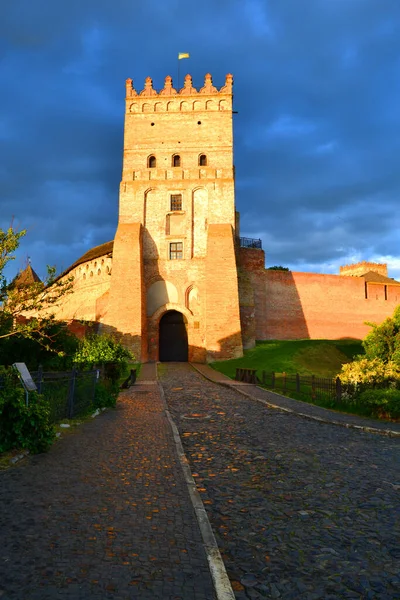 Castillo Antiguo Europa Del Este Ciudad Ucraniana Lutsk —  Fotos de Stock