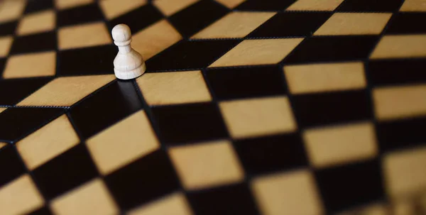 wooden chess set on chess Board