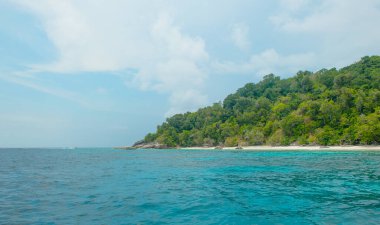 Tayland, Similyalılar Hint Okyanusu 'ndaki manzara adası.