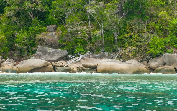 Ταϊλάνδη Παρόμοια Νησιά Τοπίο Στον Ινδικό Ωκεανό — Φωτογραφία Αρχείου