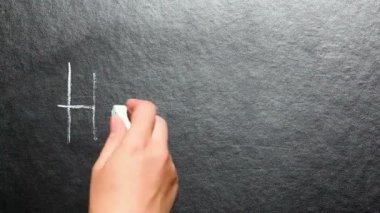Sağlık - el yazmak blackboard tebeşir, sağlık kavramı ile ilgili