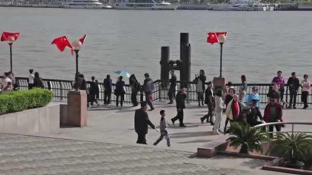 Waitan remblai de Shanghai — Video