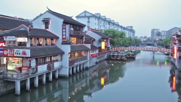 Qibao ősi város — Stock videók