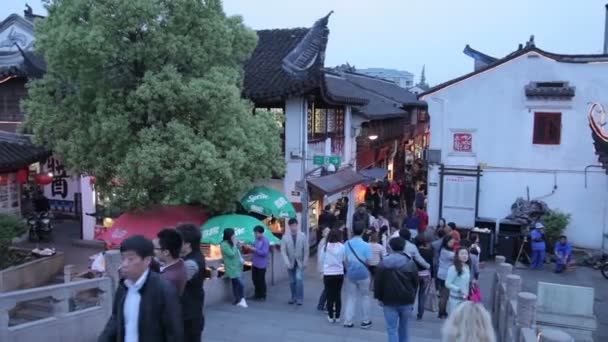 Qibao Ancient City — Stock Video