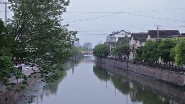 Qibao Ciudad Antigua — Vídeo de stock