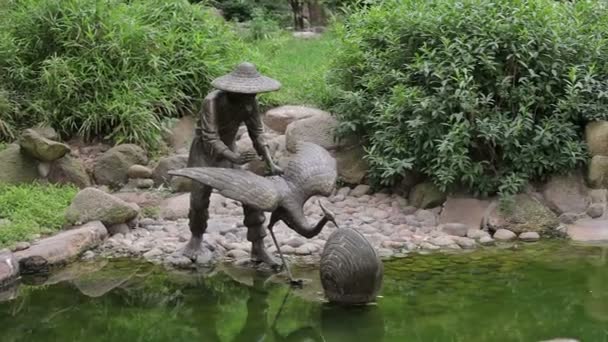 Visita lo zoo di Shanghai . — Video Stock