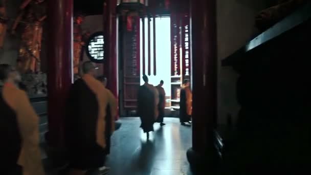 Jade Buddha tempel Shanghai — Stockvideo