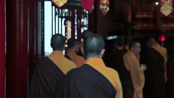 Jade Buddha tempel Shanghai — Stockvideo