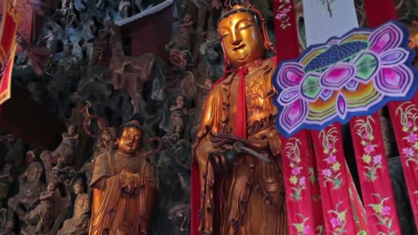 Templo de Buda de Jade Shanghai — Vídeo de stock