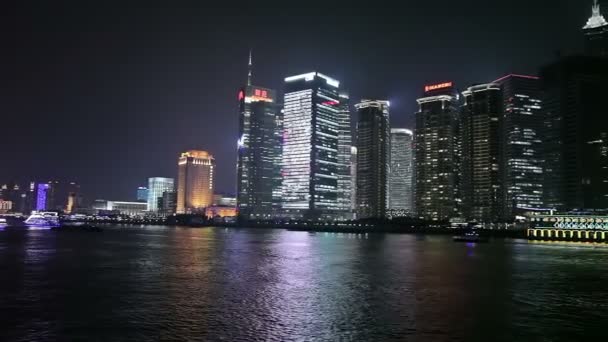 上海外滩路堤 — 图库视频影像