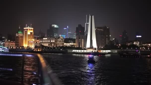 Terraplén de espera de Shanghai — Vídeos de Stock