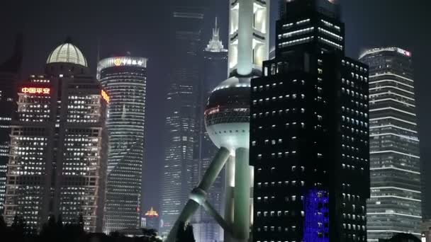 Argine Waitan di Shanghai — Video Stock