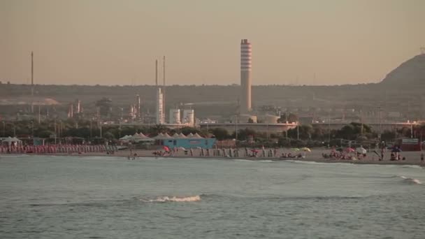 Praia Norte de Siracusa — Vídeo de Stock