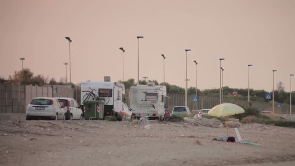 Siracusa playa norte — Vídeos de Stock