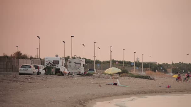 Siracusa spiaggia nord — Video Stock