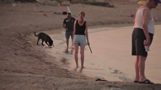 Siracusa spiaggia nord — Video Stock