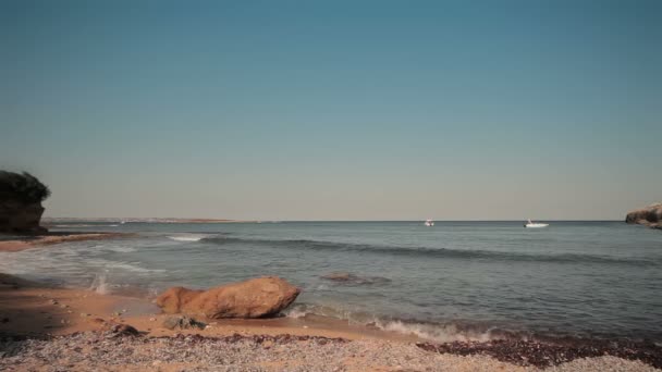 南海滩锡拉丘兹 — 图库视频影像