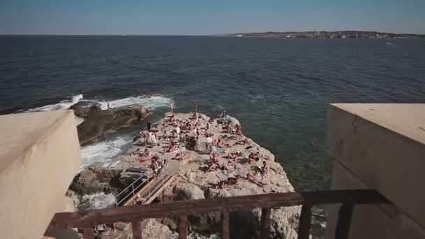 Siracusa, la ciudad vieja — Vídeo de stock