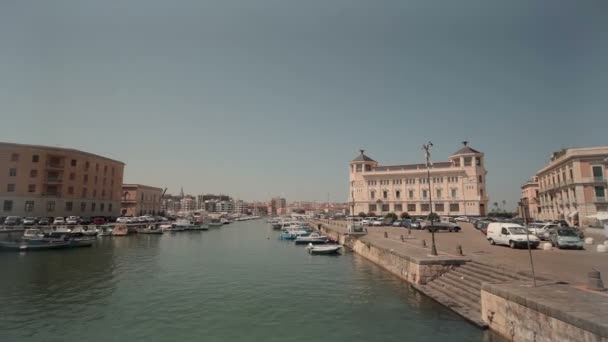 Siracusa, la ciudad vieja — Vídeo de stock