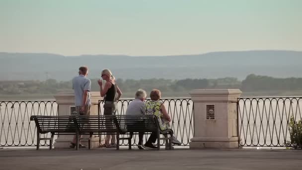 Siracusa, la ciudad vieja — Vídeos de Stock