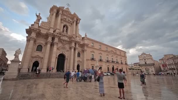 Siracusa, la città vecchia — Video Stock