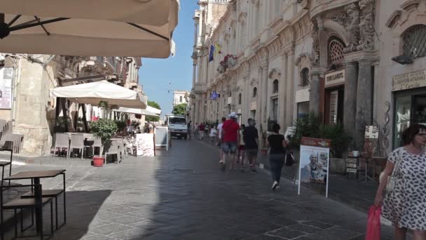 시칠리아섬의 중세 도시 인노 토 섬 — 비디오