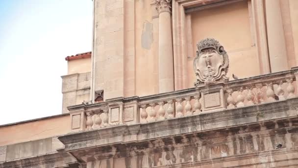 Syrakuzy, stare miasto, Sycylia — Wideo stockowe