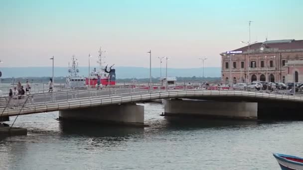 시라큐스, 구시가지, 시칠리아 — 비디오