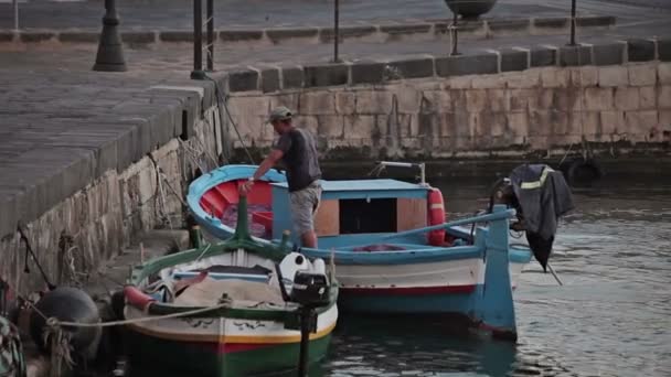 Συρακούσες, η παλιά πόλη, η Σικελία — Αρχείο Βίντεο