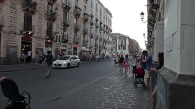 Catania 27 Temmuz Sicilya Adası, İtalya