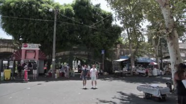 Catania 27 Temmuz Sicilya Adası, İtalya