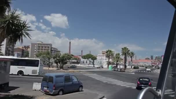 Catania 27. července 17 Sicilia Island, Italia — Stock video