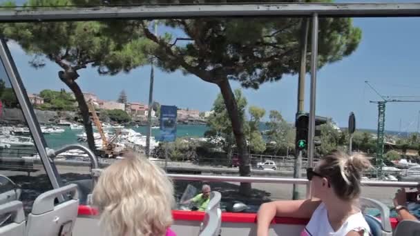 Catania 27 Temmuz Sicilya Adası, İtalya — Stok video