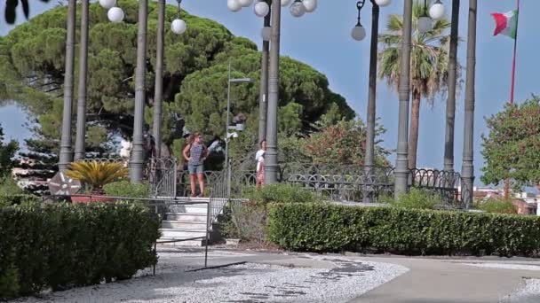 Catania 27 July 17 Sicilia island, Italia — Stock Footage Catania 27 July 17 Sicilia island, Italia Royalty Free Stock Footage