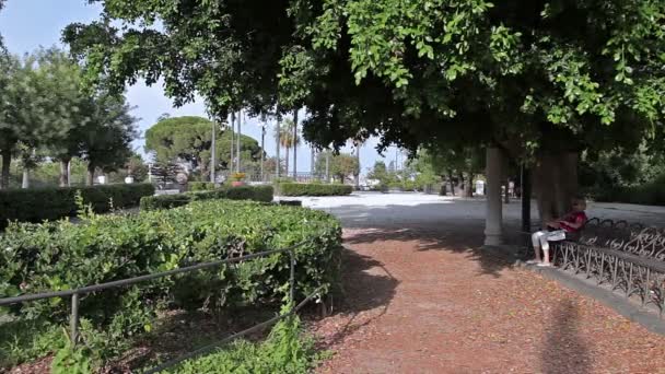 Catania 27 julio 17 Sicilia island, Italia — Vídeo de stock