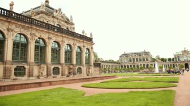 Dresden Ünlü Zwinger sarayı Der Dresdner Zwinger Sanat Galerisi.