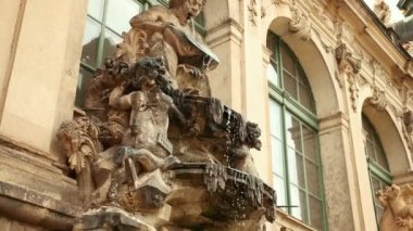 Dresden Ünlü Zwinger sarayı Der Dresdner Zwinger Sanat Galerisi.