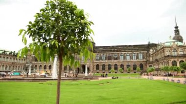 Dresden Ünlü Zwinger sarayı Der Dresdner Zwinger Sanat Galerisi.