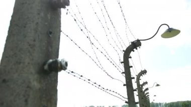 Tarihsel İkinci Dünya Savaşı Soykırımı Auschwitz toplama kampı