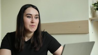 Portre. Kapatın. Ticari video, iş, sunum, yayın.