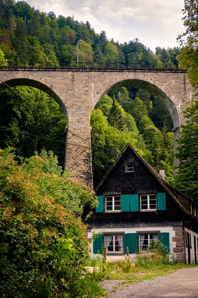 Breitnau Baden Wurttemberg Germany July 2019 Meter High Γέφυρα Της — Φωτογραφία Αρχείου