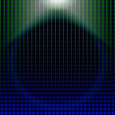 Soyut teknolojik tasarım için arka plan noktalı. Vektör çizim.