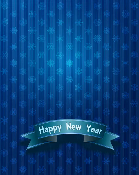 Winter Background Happy New Year Greeting Invitation Card Designe Vector — Stock Vector
