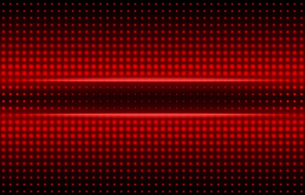 Fondo Rojo Punteado Abstracto Con Lugar Para Texto Centro — Vector de stock