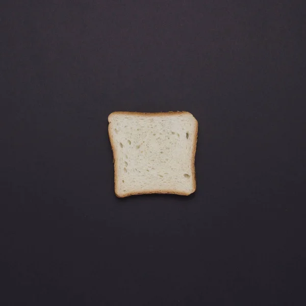 Toast Een Donkere Achtergrond — Stockfoto