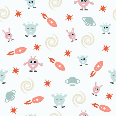 çocuklar için sorunsuz alan deseni 