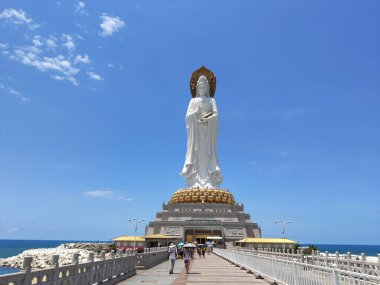 tanrıça guanyin buda kültür heykeli