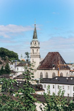 Almanya, Münih - 03 Eylül 2013. Almanya kilisede. Üstten görünüm.