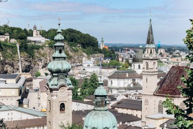 Almanya, Münih - 03 Eylül 2013. Almanya kilisede. Üstten görünüm.